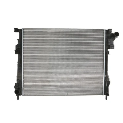 Abbildung von THERMOTEC D7R048TT Kühler, Motorkühlung Aluminium 562 470 23 Schalt /optional Automatikgetriebe Kühlrippen mechanisch gefügt RENAULT: TRAFIC 2 Bus
