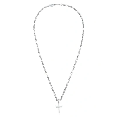 Abbildung von Kuzzoi Cross Basic Halskette, Herren, Größe: 60, Silber