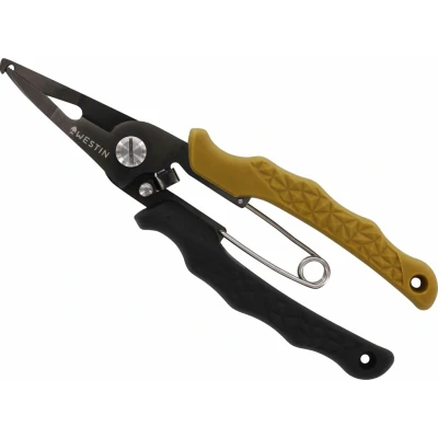 Abbildung von Westin HD Split Ring Plier Black Sand XL 19cm Sprengzingzange