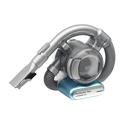 Abbildung von BLACK+DECKER Lithium Dustbuster Flexi PD1420LP 14,4V Akku Handstaubsauger mit flexiblem Saugschlauch Beutel und kabellos 1 x Staubsauger inkl. Ladestation, Flusen Haaraufsatz