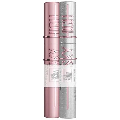 Abbildung von Maybelline New York Lash Sensational Sky High Mascara, Very Black, 7,2 ml + Space Diamond, 8