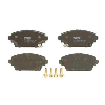 Abbildung von TRW COTEC GDB3186 Bremsbelagsatz mit akustischer Verschleißwarnung Bremssattelschrauben Zubehör HONDA: Accord 6 Limousine, MG: MG ZR Hatchback