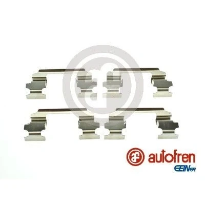 Abbildung von AUTOFREN SEINSA D42958A Zubehörsatz, Scheibenbremsbelag Vorderachse NISSAN: X Trail