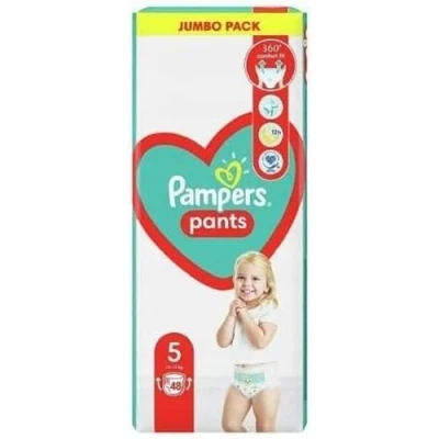 Abbildung von Pampers Pants Windeln Größe 5 (12 17 kg), 48 Stück, Schutz &amp; Komfort in Einfach anzubringenden