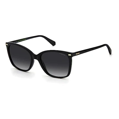 Abbildung von Polaroid Unisex PLD 4108/S Sonnenbrille, Black, 55