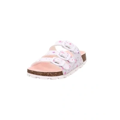 Abbildung von Superfit Fussbettpantoffel Hausschuh, Weiß 1130, 25 EU