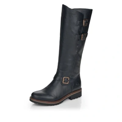 Abbildung von Remonte Cowboy/Bikerboot schwarz, Damen, Größe: 37, Schwarz Schuhe