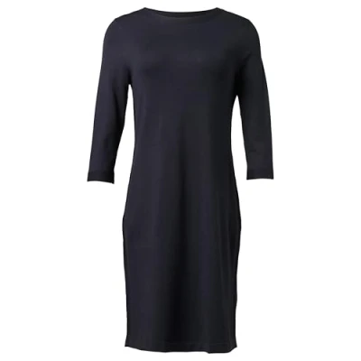 Abbildung von comma Strickkleid, Damen, Größe: 34, Navy