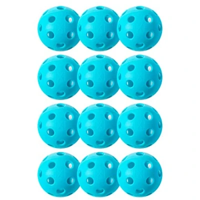 Abbildung von Franklin Sports X 26 Pickleballs für den Innenbereich Indoor Court Pickleball Bälle USA (USAPA) zugelassene Turnier 12 Stück Inside Blau