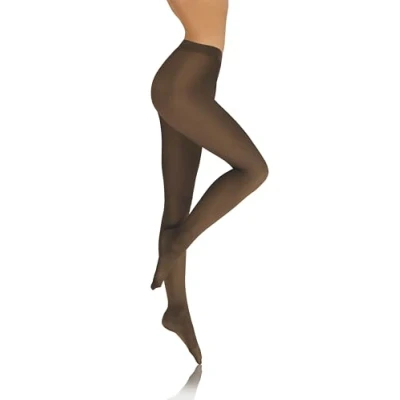 Abbildung von sesto senso Damen Strumpfhose Braun Bunte 40 DEN Blickdicht Microfaser 4 L Marron