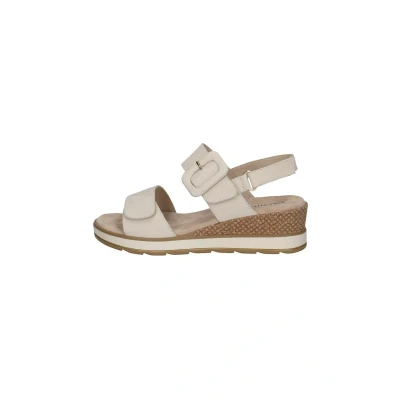 Abbildung von Caprice Keilsandalette, Damen, Größe: 36, Snow nubuc Schuhe