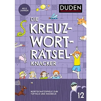 Abbildung von Kreuzworträtselknacker ab 8 Jahren (Band 12): Wortschatzspiele zum Tüfteln und Knobeln