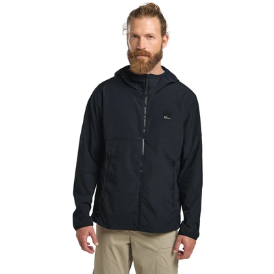 Abbildung von Jack Wolfskin Terracade Windbreaker, Herren, Größe: Small, Dark navy