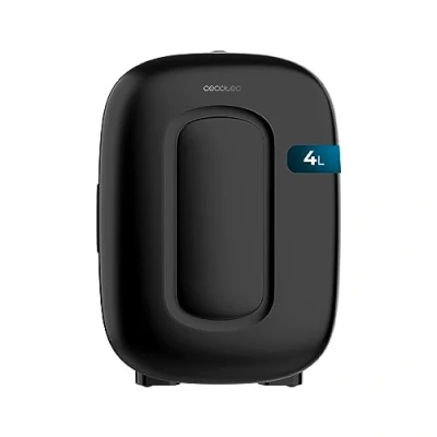 Abbildung von Cecotec Mini Kühlschrank Bolero MiniCooling 4L Bora Black, Betrieb mit 12V 220V, Kompatibel Auto und Wohnwagen, Kühl Heizfunktion, Temperaturbereich 5 65º, Einfacher Transport.