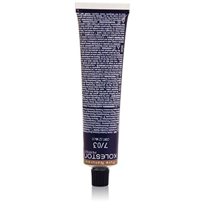 Abbildung von Wella Professionals Koleston Perfect Permanente CremeHaarfarbe, 7/ 03 mittel Blond natur gold, 1er Pack (1 x 60 ml)