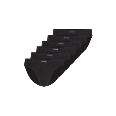 Abbildung von TOM Tailor 5 PACK Slip, Herren, Größe: Small, Black