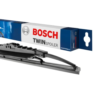 Abbildung von Scheibenwischer Bosch Twin Spoiler 3 397 004 593 Standard TOYOTA: Auris Hatchback, Verso, Corolla PEUGEOT: 206 807, 206+ Hatchback