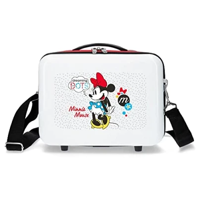 Abbildung von Disney Minnie Enjoy the Day Anpassungsfähiger Schönheitsfall Weiß 29x21x15 cms ABS