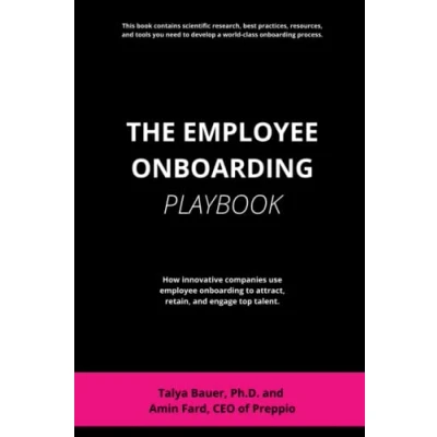 Abbildung von The employee onboarding Playbook: How innovative companies use to increase loyalty, productivity, and engagement.