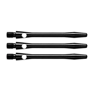 Abbildung von RED DRAGON Anodised Aluminium Medium Black Dart shafts 4 Sets per Pack (12 in total)
