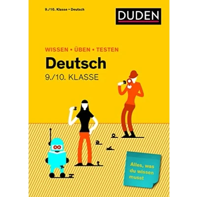 Abbildung von wissen Üben Testen: Deutsch 9./10. Klasse: Alles, was du musst!