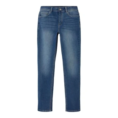 Abbildung von LMTD Regular FIT Jeans Straight Leg für Kinder, Größe: 164, Dark blue denim