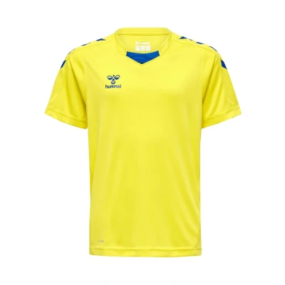 Abbildung von Hummel CORE Sport Tshirt für Kinder, Größe: 128, Blazing yellow/true blue