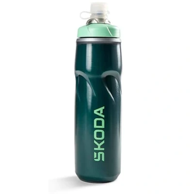 Abbildung von Skoda 000050309J Fahrradtrinkflasche Isolierflasche 620ml Flasche Wasserflasche, grün