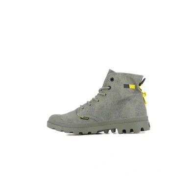 Abbildung von Palladium Pampa Surplus Schnürstiefelette, Größe: 36, Vetiver Schuhe
