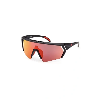 Abbildung von Adidas Sport Maskenform Sportbrille, Herren, Größe: One Size, Nero borgogna specchiato