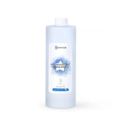 Abbildung von Ecovacs 1L Reinigungslösung für Saugroboter der DEEBOT X1/X2/X5/T10/T20/T30 Serie mit OMNI All in One Station, Originalzubehör