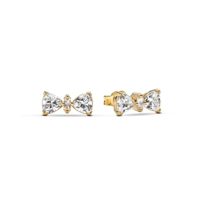 Abbildung von Pandora Damen Ohrringe Gold 263507C01