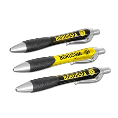 Abbildung von Borussia Dortmund BVB Kugelschreiber (3er Set), schwarz