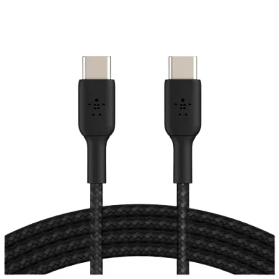 Abbildung von Belkin Boost Charge USB C Geflochtenes Kabel 1 Meter Schwarz