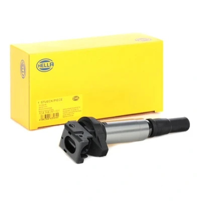 Abbildung von HELLA 5DA 358 000 001 Zündspule 4 12 VOLKSWAGEN: Golf 4, Bora Saloon, Variant, SEAT: Alhambra I
