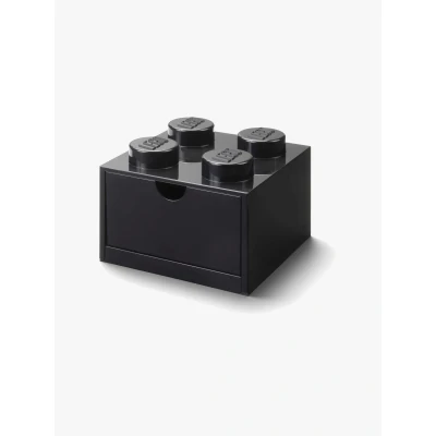 Abbildung von LEGO Aufbewahrungsbox mit Schublade 4, Schwarz