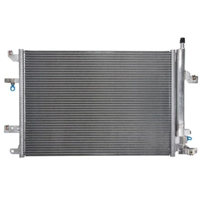 Abbildung von PRASCO VO5138D Klimakondensator mit Trockner 14,5 9,9 Aluminium 590 VOLVO: V70 2, XC90 I, S60 I