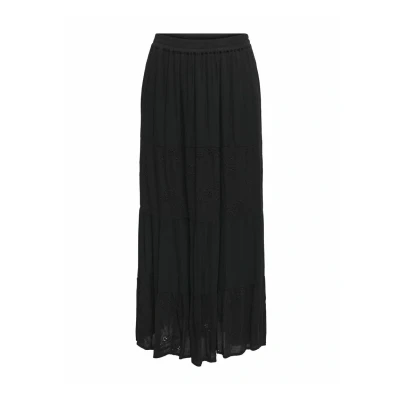 Abbildung von ONLY Onlchiara Maxirock, Damen, Größe: Small, Black