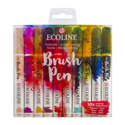Abbildung von Ecoline Set mit 10 Brush Pens Fashion