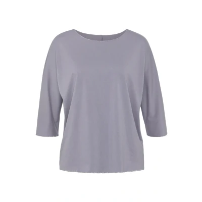 Abbildung von Lascana 3/4ARM Langarmshirt, Damen, Größe: 44/46, Flieder