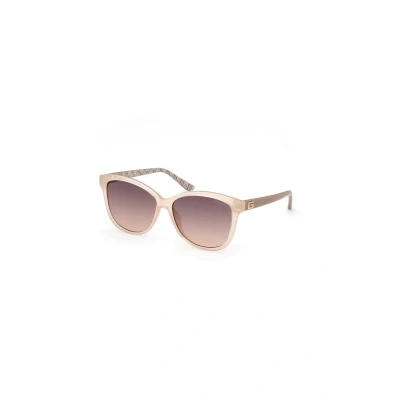 Abbildung von Guess Sonnenbrille, Damen, Größe: One Size, Beige marrone sfumato