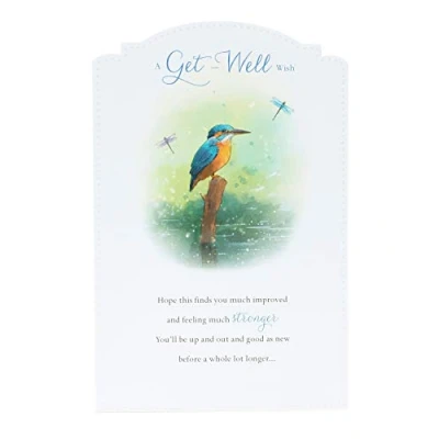 Abbildung von Get Well Soon Karte Thinking of You unterstützende