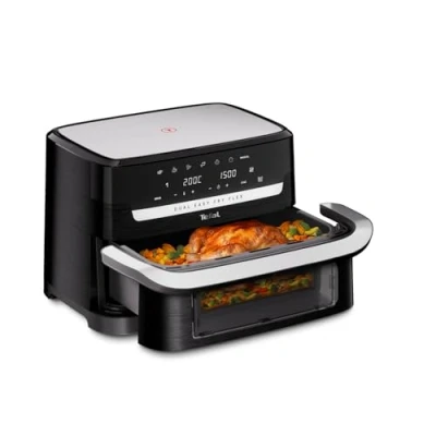 Abbildung von Tefal Heißluftfritteuse »EY9228 Easy Fry Flex«, 2700 W, Flex Cook Technologie, 7 voreingestellte Programme, bis zu 220C, 9 L