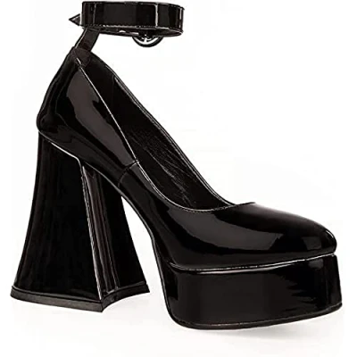 Abbildung von LAMODA Damen Build Me Up Court Shoe, Black Pu, 37 EU