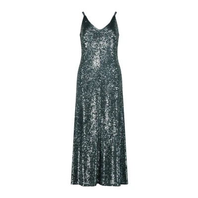 Abbildung von Vera Mont MIT Pailletten Cocktailkleid/festliches Kleid, Damen, Größe: 34, Grey olive
