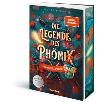 Abbildung von Die Legende des Phönix, Band 2: Schicksalsfeder (SPIEGEL Bestseller Limitierte Auflage mit Farbschnitt) (Die 2)