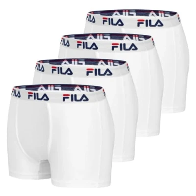 Abbildung von FILA Herren Fi/1bcx4/Fu5016 Retroshorts, Wh, L (4er Pack)