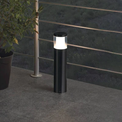 Abbildung von EGLO Stehlampe »BASALGO Z«, Leuchtmittel E27 wechselbar ohne Leuchtmittel, Stehleuchte in schwarz aus Edelstahl inkl. 1X9W