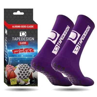 Abbildung von Tapedesign Unisex Allround Classic Socken, Lila, Einheitsgröße EU