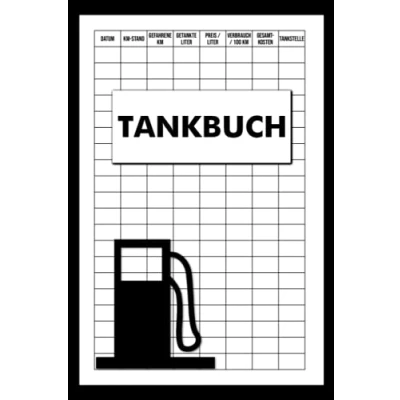 Abbildung von Tankbuch: Tankheft mit mehr als 100 Seiten zum Ausfüllen Ideale Größe für das Handschuhfach